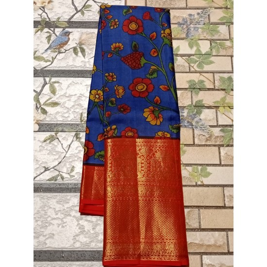 kalamkari  Pattu saree