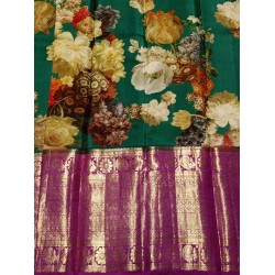 kalamkari  Pattu saree