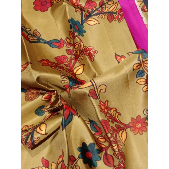 kalamkari  Pattu saree