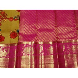 kalamkari  Pattu saree