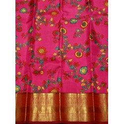 kalamkari  Pattu saree