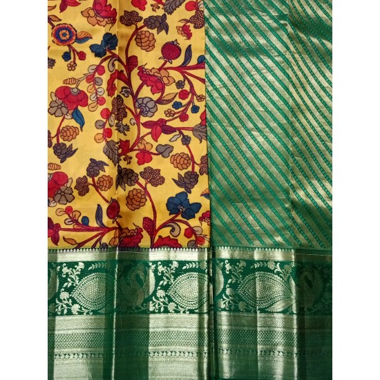 kalamkari  Pattu saree