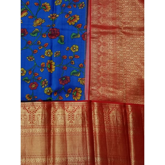 kalamkari  Pattu saree