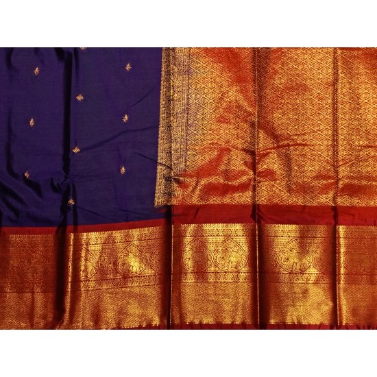 Gadwal semi silk saree