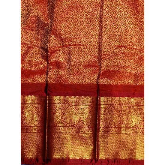 Gadwal semi silk saree