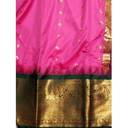 Gadwal semi silk saree