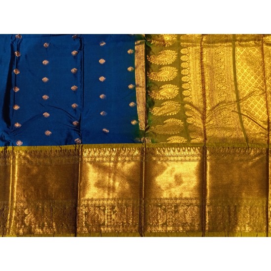 Gadwal semi silk saree