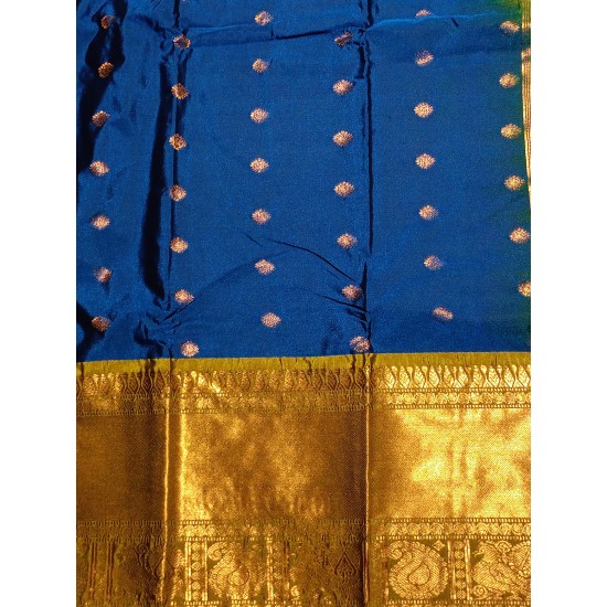 Gadwal semi silk saree