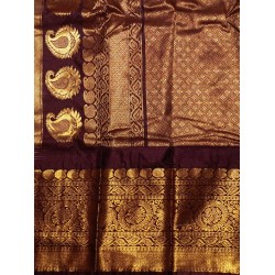 Gadwal semi silk saree