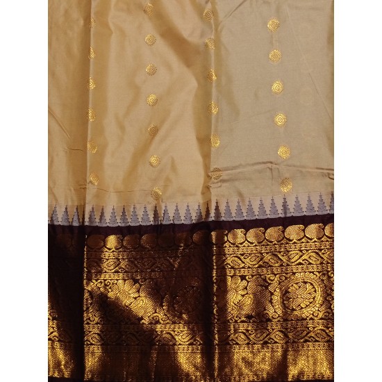 Gadwal semi silk saree