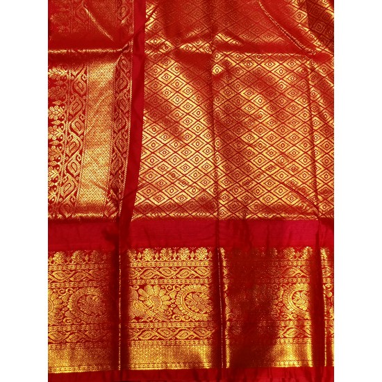 Gadwal semi silk saree