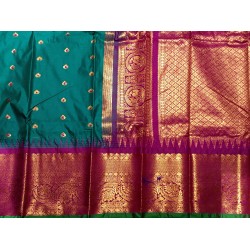 Gadwal semi silk saree