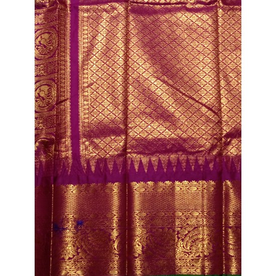 Gadwal semi silk saree