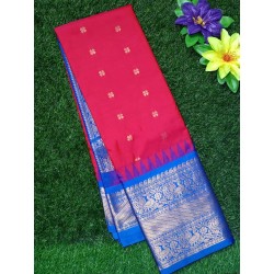 Gadwal semi silk saree