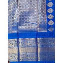 Gadwal semi silk saree