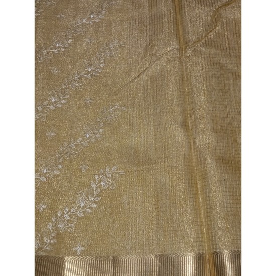 Tissue sarees