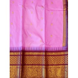 Gadwal semi silk saree