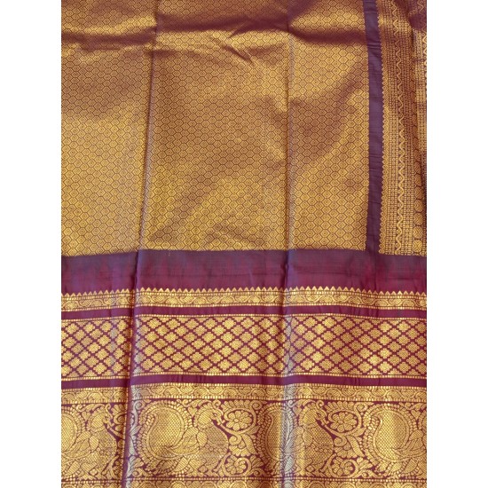 Gadwal semi silk saree