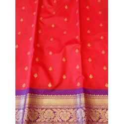 Gadwal semi silk saree