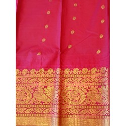 Gadwal semi silk saree