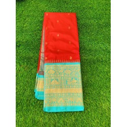 Gadwal semi silk saree