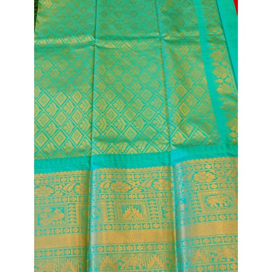 Gadwal semi silk saree