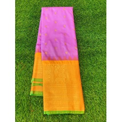 Gadwal semi silk saree