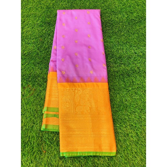 Gadwal semi silk saree