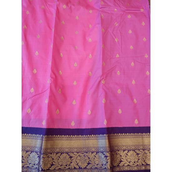 Gadwal semi silk saree