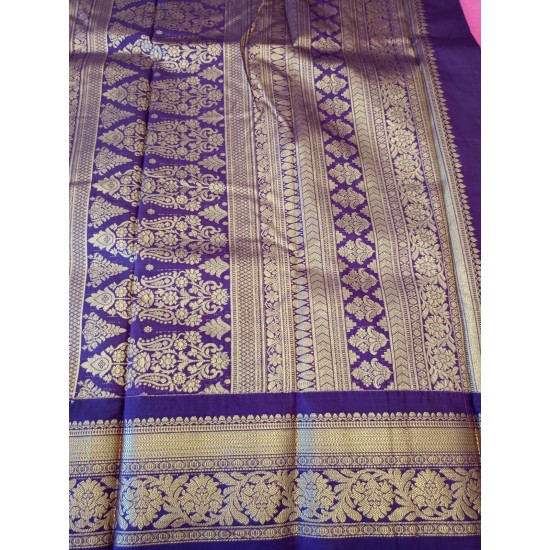 Gadwal semi silk saree